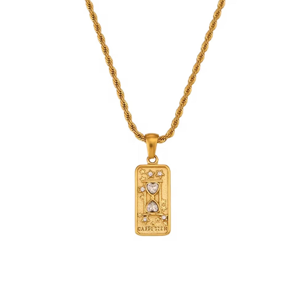The Golden Balance Necklace Stack