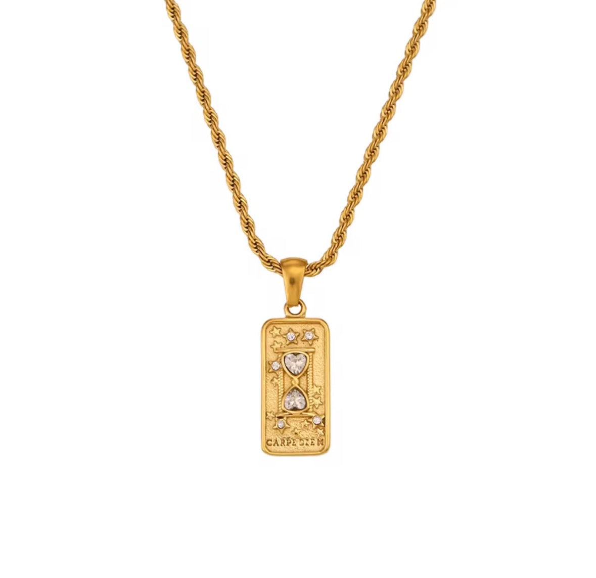 The Golden Balance Necklace Stack