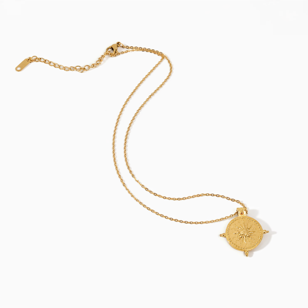 Core Sol Compass Necklace