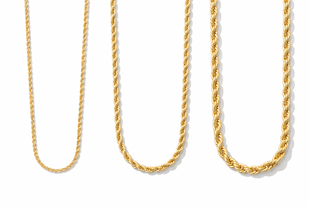 Core Collection Rope Chain
18K PVD Stainless Steel Necklace