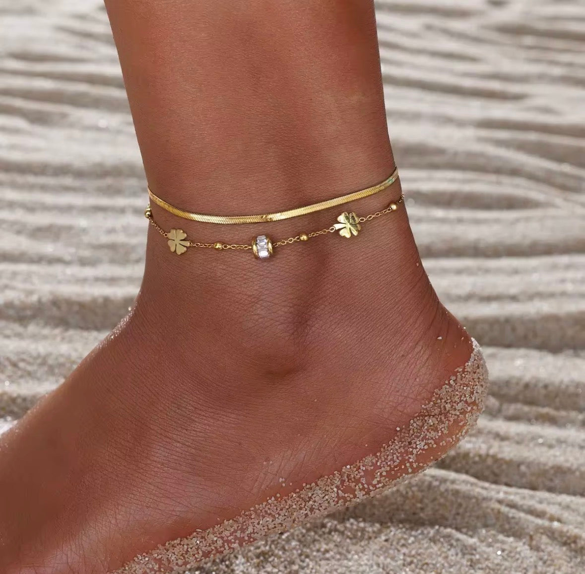 Core Lucky Girl Summer Anklet