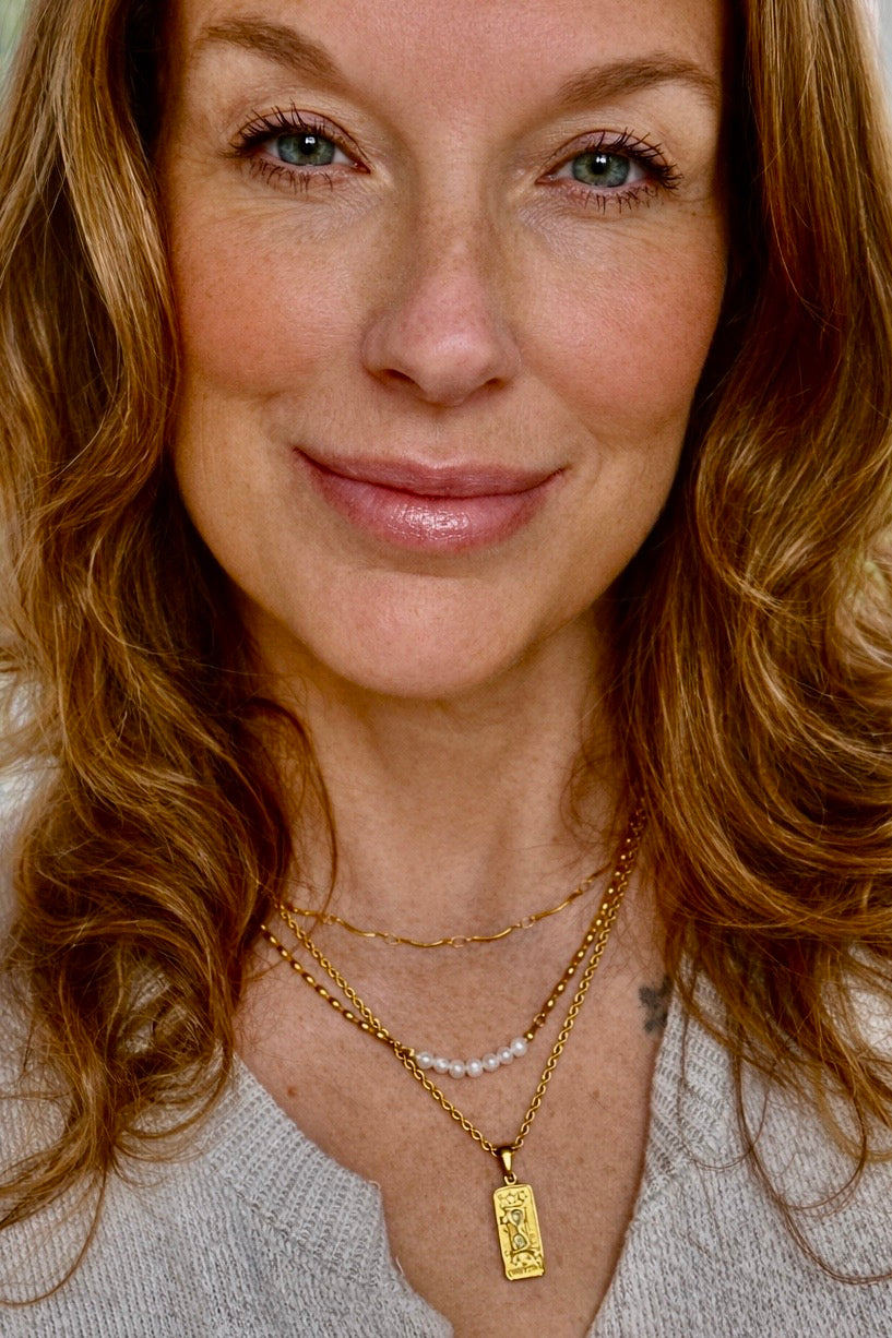 The Golden Balance Necklace Stack