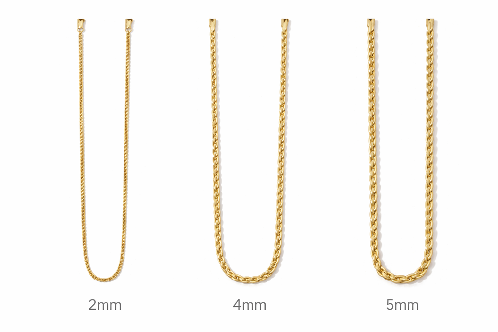 Core Collection Rope Chain
18K PVD Stainless Steel Necklace