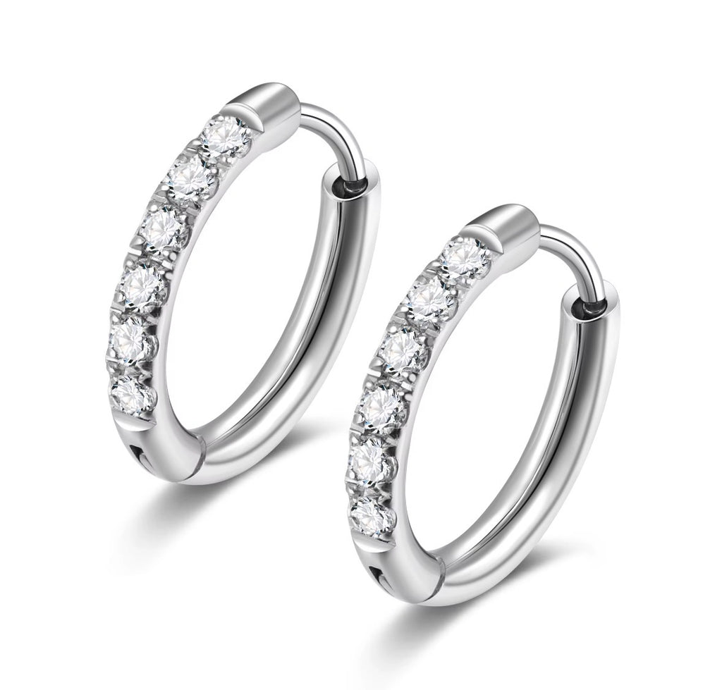 Core Fine Line Huggie Trio | 18K PVD Gold 304 Stainless Steel Waterproof Jewelry