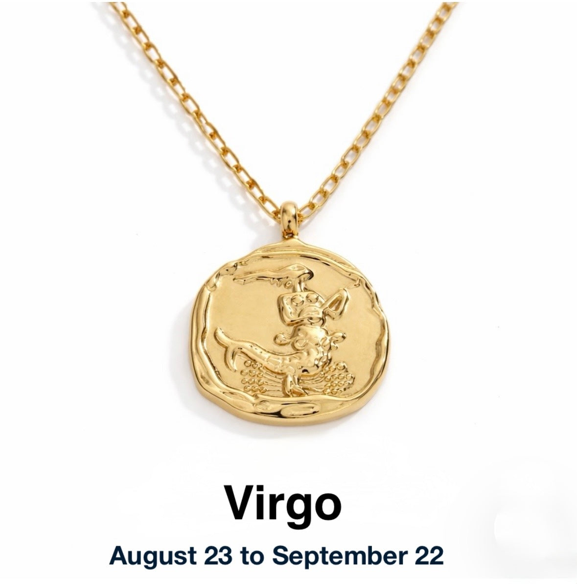 Core Zodiac Coin Necklace