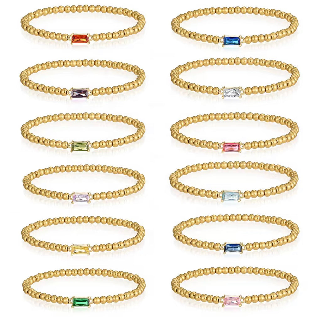 Core Aura Birthstone Bracelet
