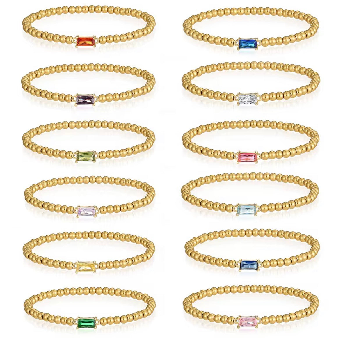 Core Aura Birthstone Bracelet