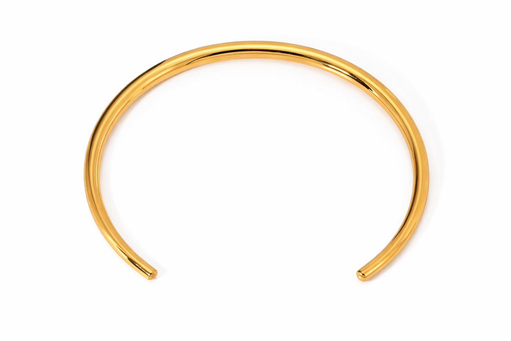 Core Sovereign Choker | 18K PVD Gold 304 Stainless Steel Waterproof Jewelry