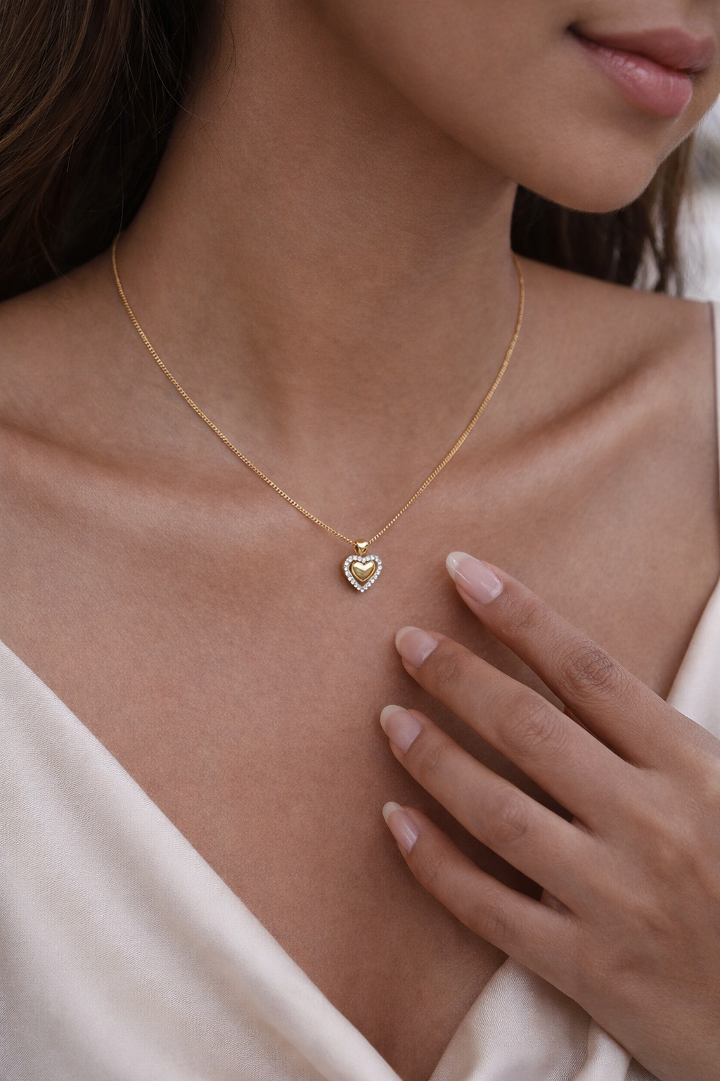 Core The Heart of Gold | 18K PVD Gold 304 Stainless Steel Waterproof Jewelry