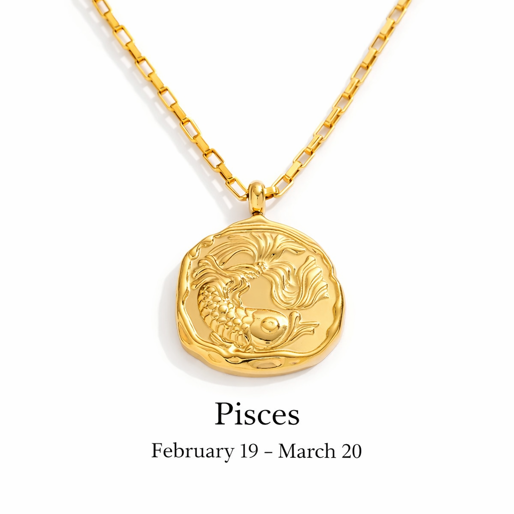 Core Zodiac Coin Necklace
