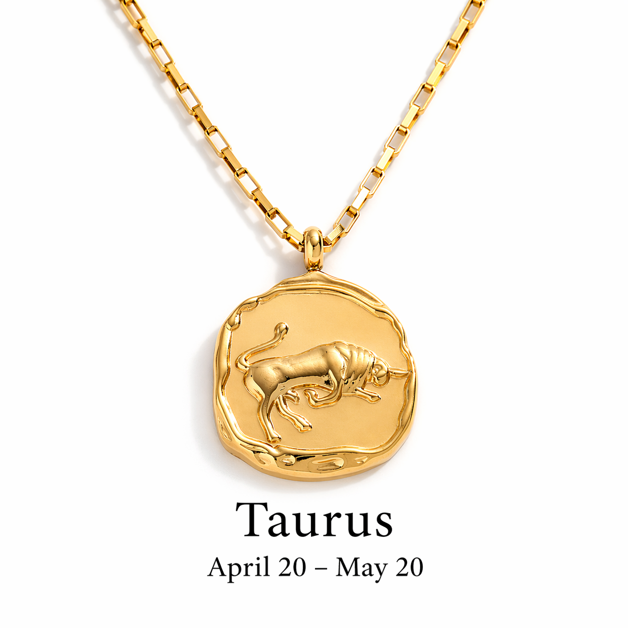 Core Zodiac Coin Necklace