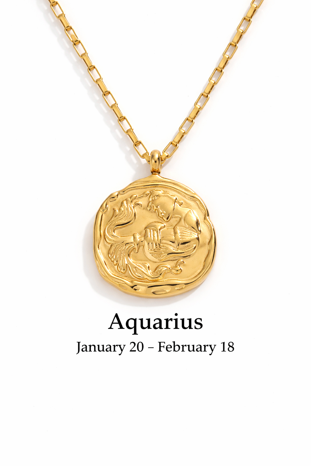 Core Zodiac Coin Necklace