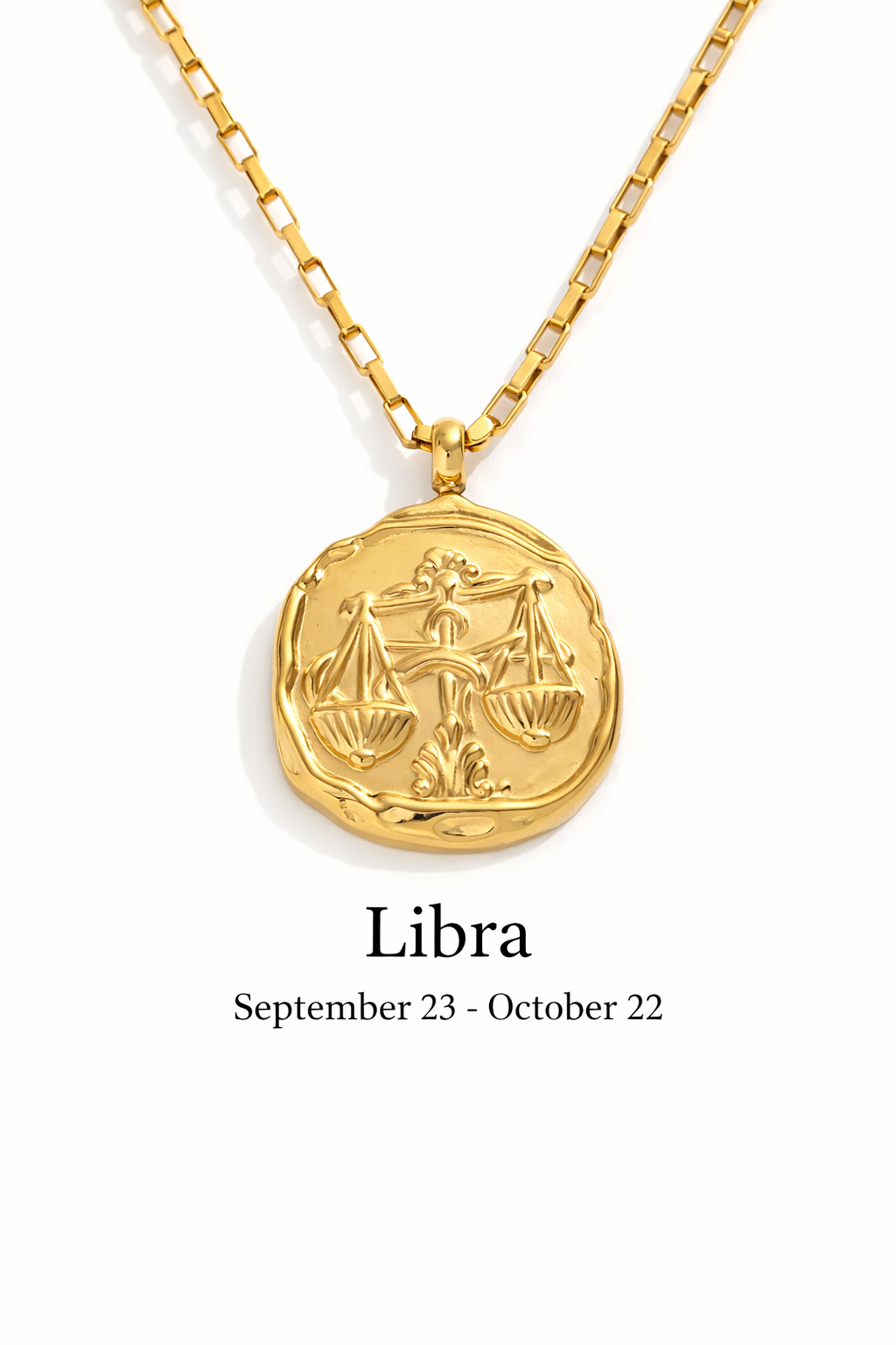 Core Zodiac Coin Necklace