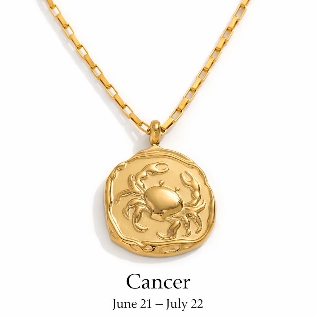 Core Zodiac Coin Necklace