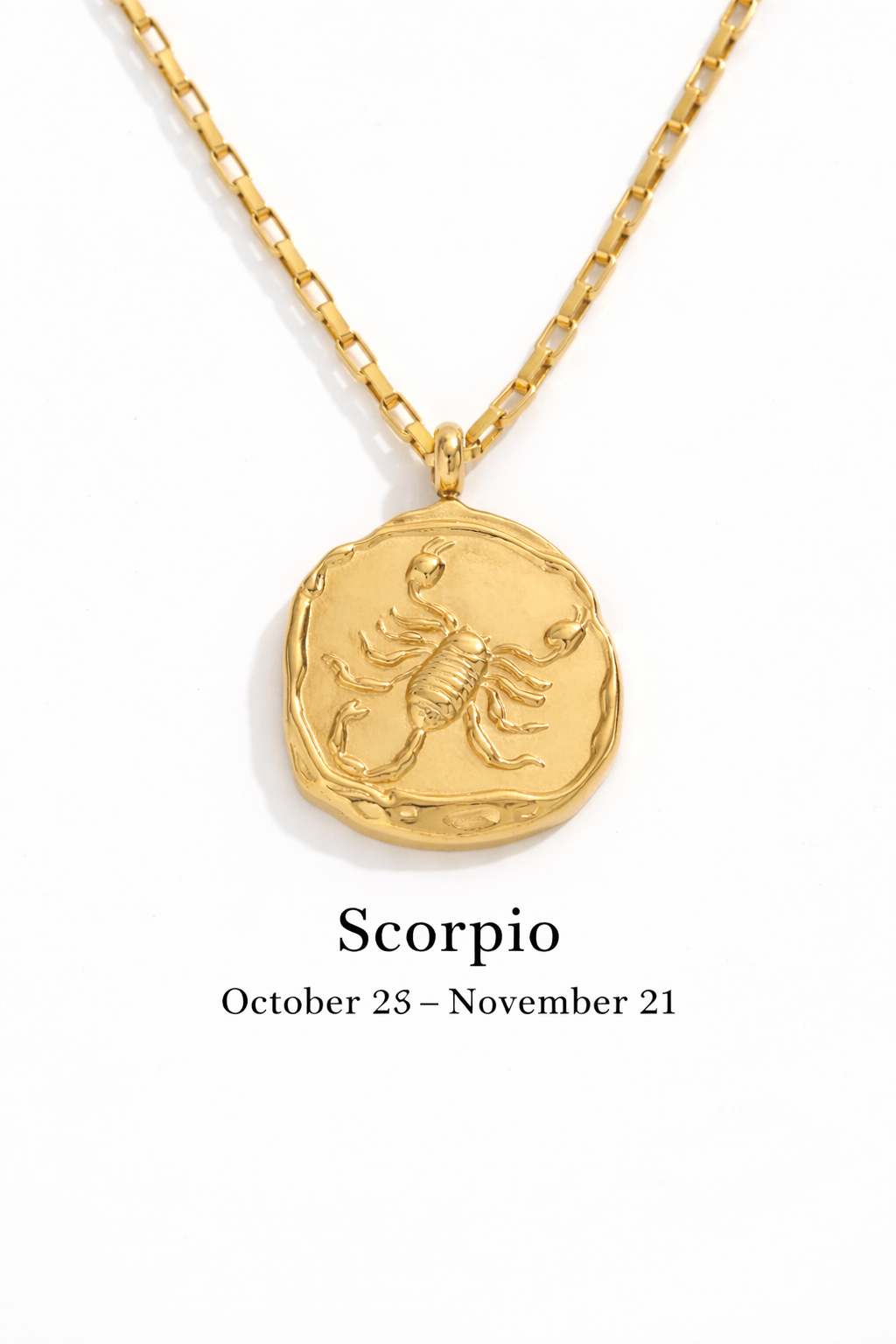 Core Zodiac Coin Necklace