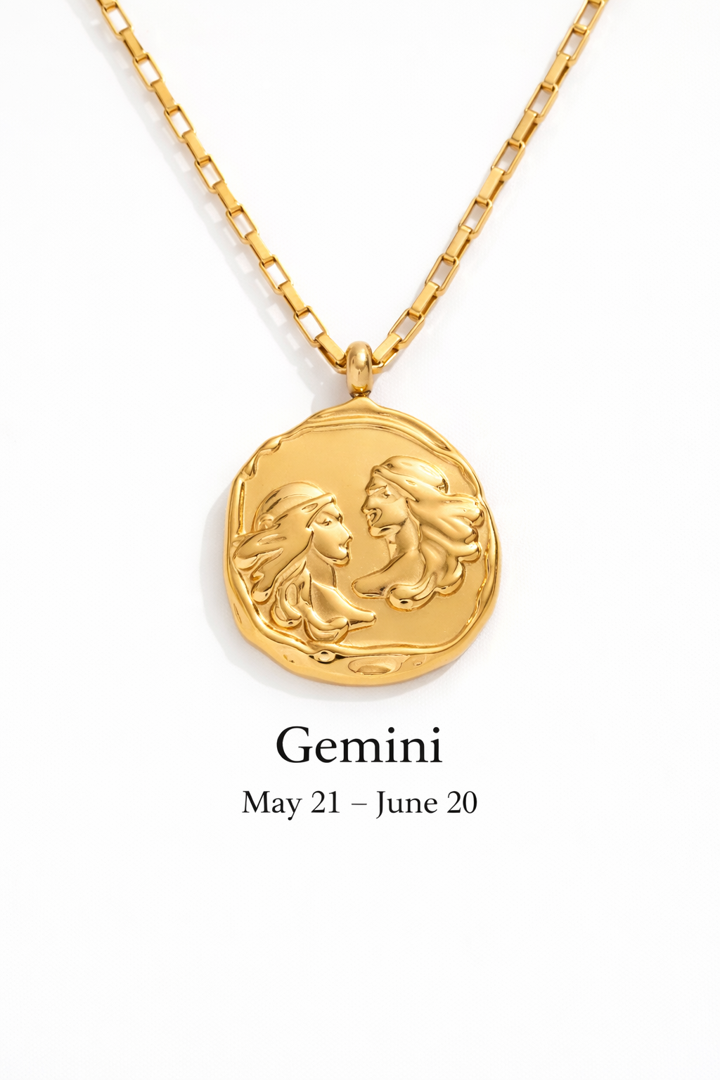 Core Zodiac Coin Necklace