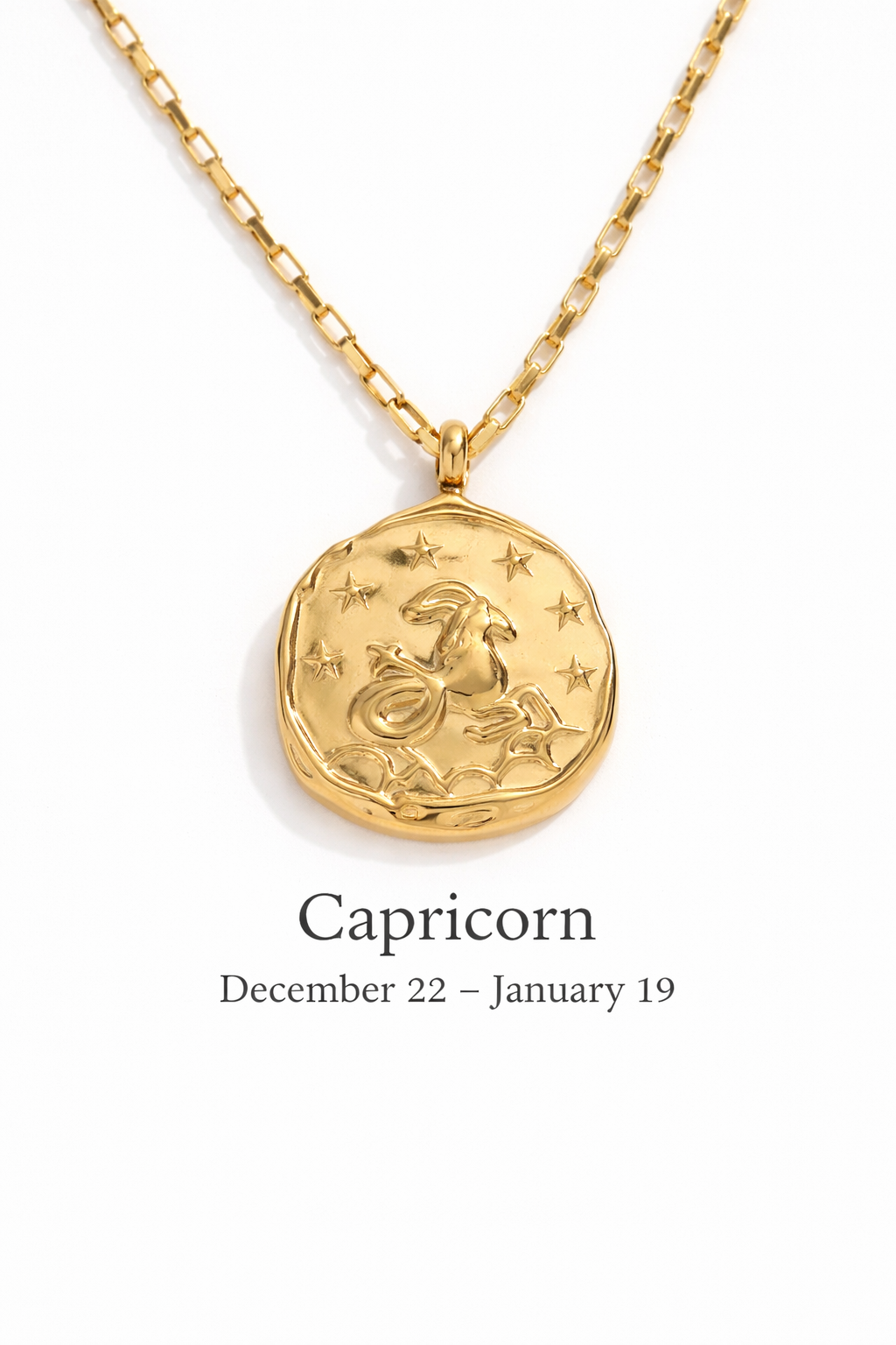 Core Zodiac Coin Necklace