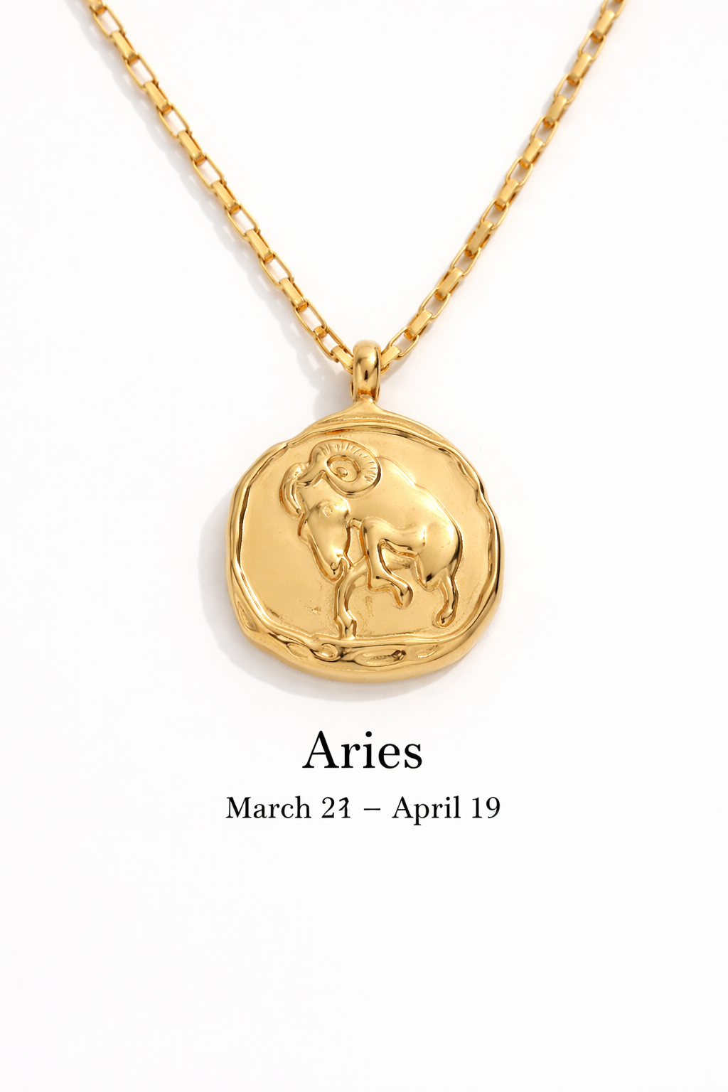 Core Zodiac Coin Necklace