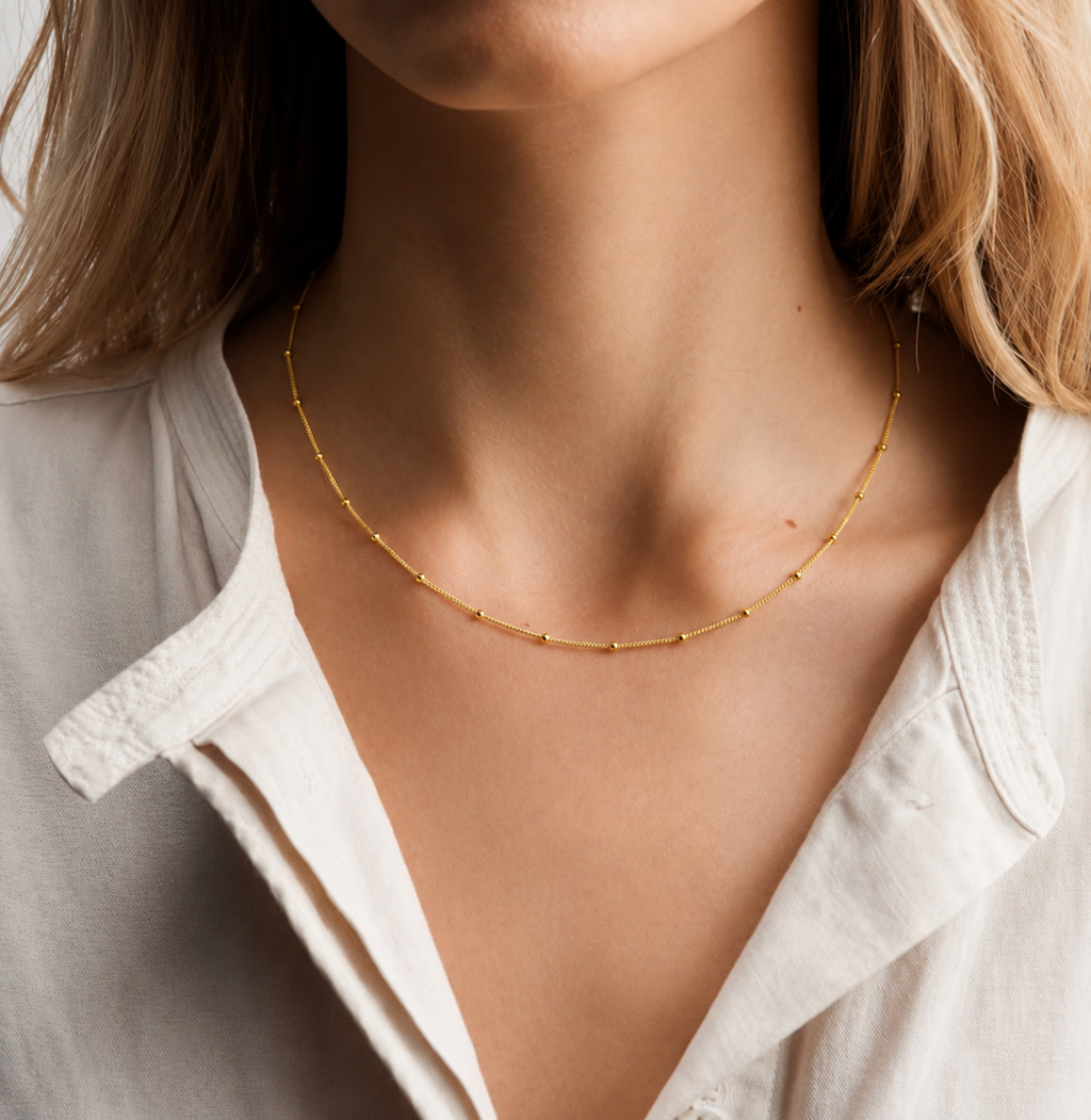 Signature 316L Beaded Choker