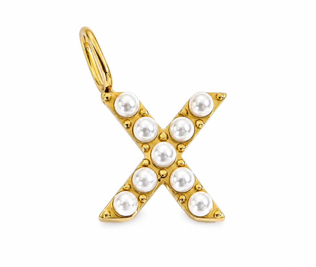 Core Pearl Initial Charm (Necklace sold separately)