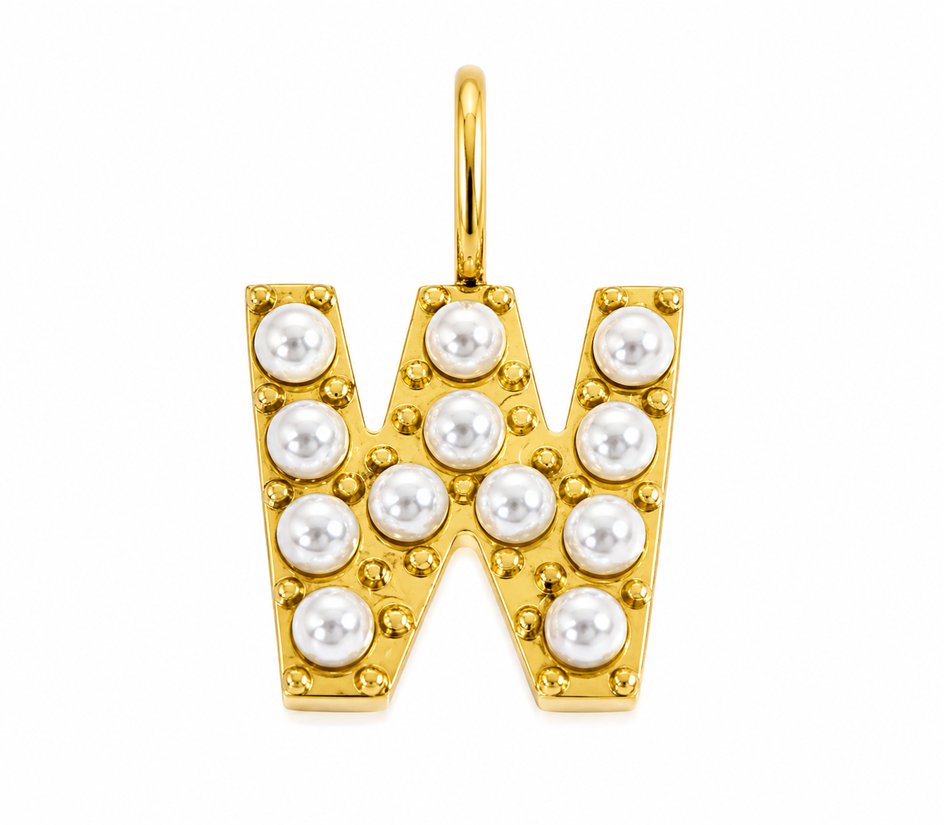 Core Pearl Initial Charm (Necklace sold separately)