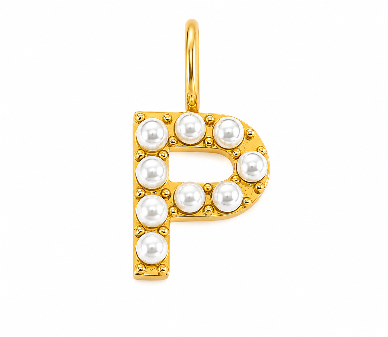 Core Pearl Initial Charm (Necklace sold separately)