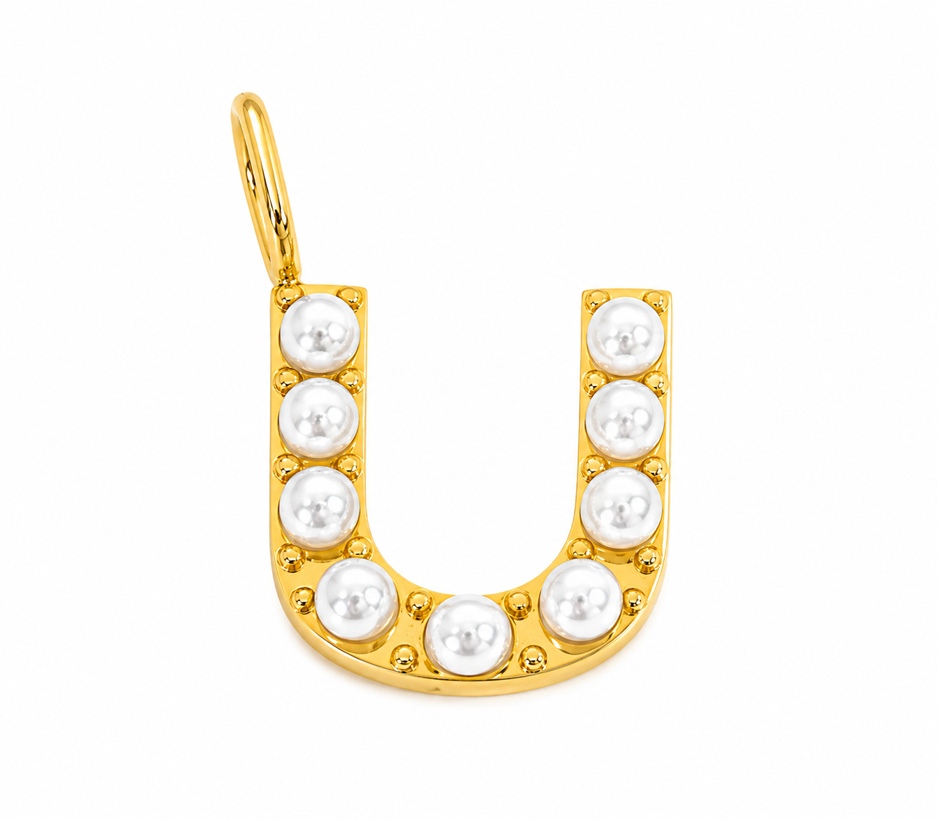 Core Pearl Initial Charm (Necklace sold separately)