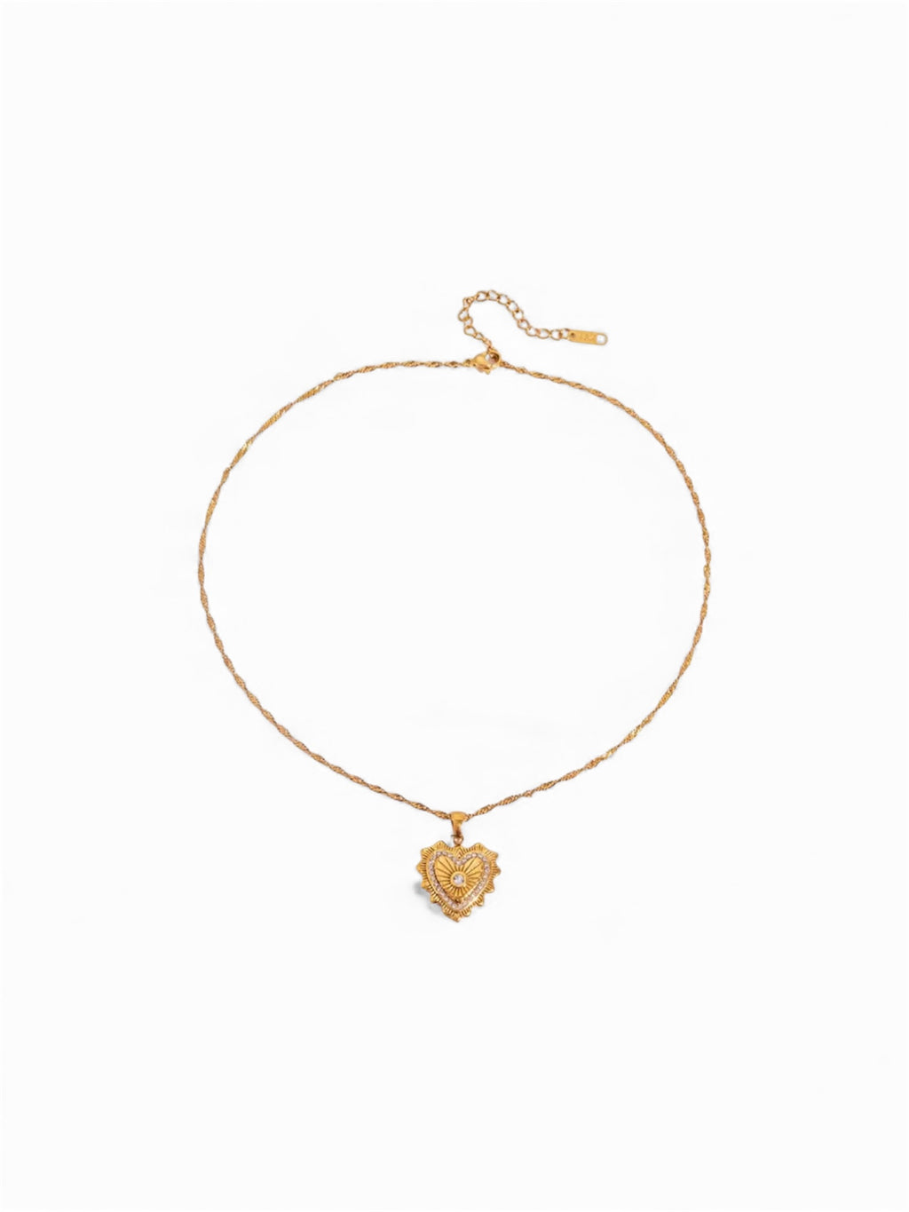 Core Amora Necklace | 18K PVD Gold 304 Stainless Steel Waterproof Jewelry